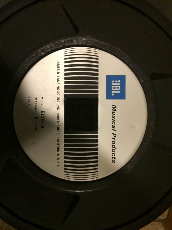 JBL E120-8 Vintage Guitar Speaker image 1