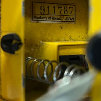 Boss OD-1 Over Drive (Black Label) 1977 - 1985 - Yellow image 3