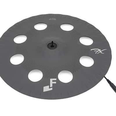 EFNOTE Effect Cymbal Stack 17” plus 8” Splash Electronic FX EFDC17FX Ozone image 2