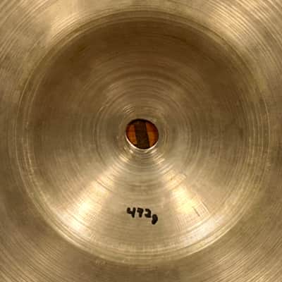 13" Zildjian A 1940s-50s Trans Stamp THIN Hi-Hat Cymbal Pair 466g/472g image 13
