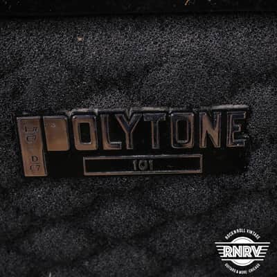 Polytone Model 101 Bass/Guitar amplifier 70s - Black image 2
