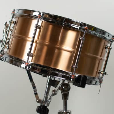 Standard Drum Co 6.5x14 Bronze Snare Drum image 5