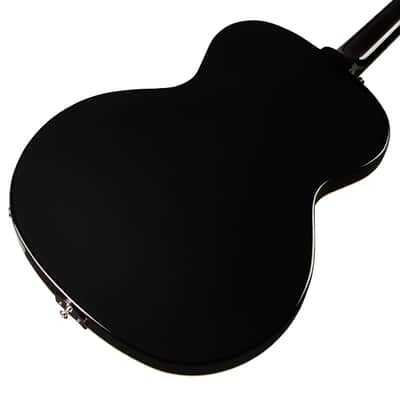 Guild T-50 Slim Dynasonic - Hollow Body Electric Guitar - Black 2024 - Gloss image 6