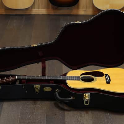 2023 Martin HD-28V Vintage Dreadnought Acoustic Guitar Natural + OHSC image 21