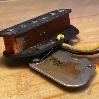 General Vintage Tone 1955 Telecaster Pickup set Scatter wound NOS coil wires 2020 Aged image 5