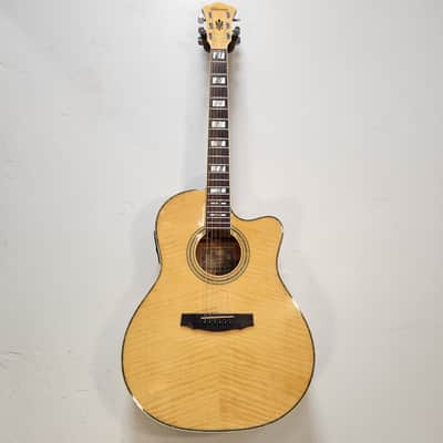 Mid 1990s Ibanez N800NT Slope-Shoulder Cutaway - Potential Prototype Unit w/ Hard Shell Case image 3