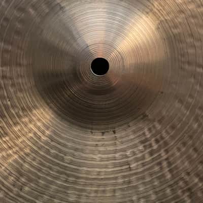 Zildjian 15" K Canada Hi-Hat cymbals 1283 - 1248 grams Late 1970's image 4