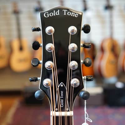 Gold Tone Mandocello Tobacco Sunburst w/Pickup, Hard Case image 7