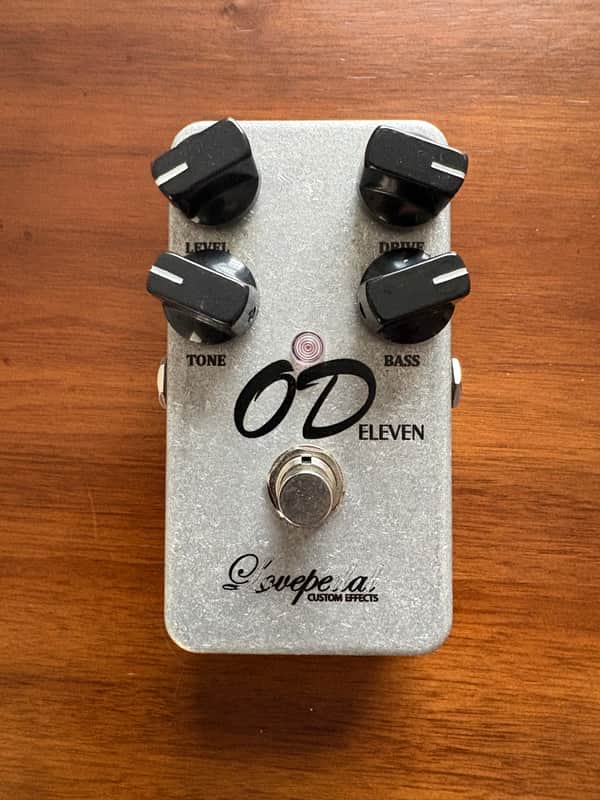 Lovepedal OD Eleven 2018 - Raw Silver image 1