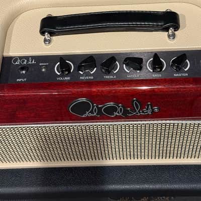 PRS DG Custom 30 David Grissom Signature 30-Watt Guitar Amp Head 2014 - Present - Blonde / Cherry image 2
