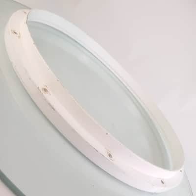 Yamaha 14"SFZ 12Lug 1.9lb Die-Cast Snare Drum Batter Rim/Hoop Marching White Pow image 2