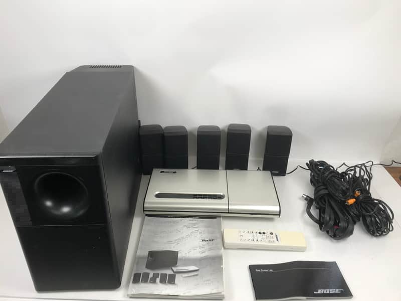 Bose Lifestyle 12 Series II Black Corded Portable Home | Reverb