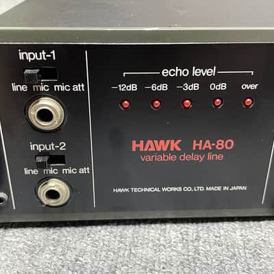 Hawk HA-80 Variable Delay | Serviced MIJ 80s BBD MN3005 image 5