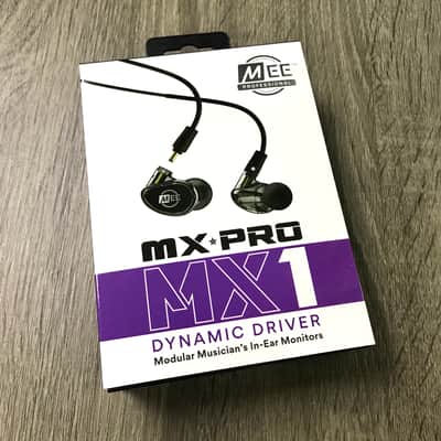 MEE Professional MX1 PRO Customizable Noise-Isolating Universal-Fit Modular Musician’s IEM (Smoke) image 9