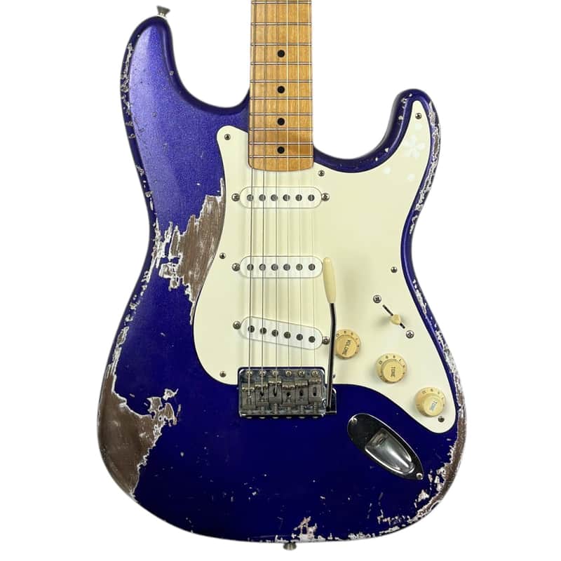 Fender MJT 50s Reissue Stratocaster - Purple Metallic - Heavy Relic image 1
