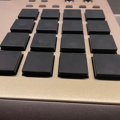 Akai MPC2000XL, Custom Gold, 8 output card, card reader, 32mb, new screen and pads. image 5