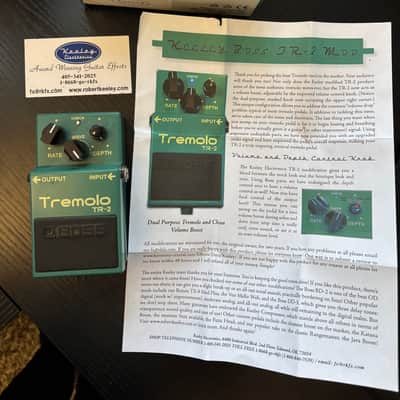 Boss TR-2 Tremolo with Keeley Mod | Reverb