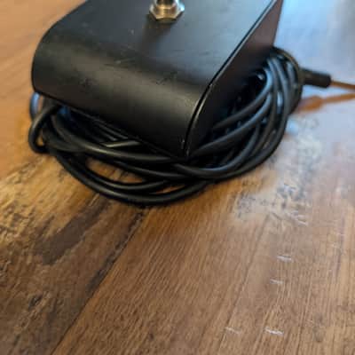 Unbranded Marshall Style Single Button Amplifier Footswitch Black No Issues image 3