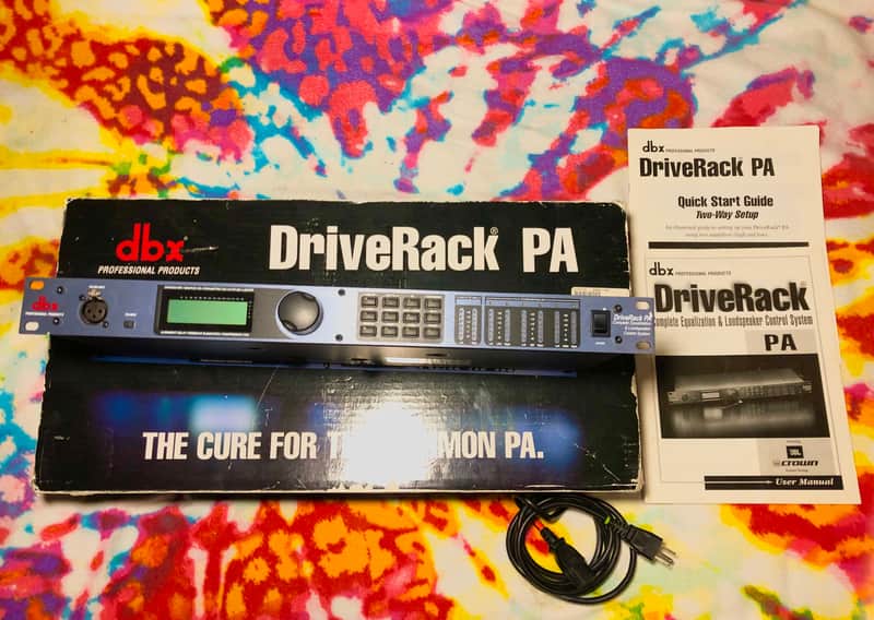 DBX DriveRack PA Complete Equalization and Loudspeaker Control System image 1