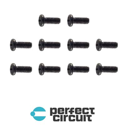 LMNTL M3 Black Eurorack Modular Screws - MEDIUM (10 Pack)