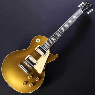 Gibson USED Dealer Select 1957 Les Paul Standard Reissue Gold Top Dark Back VOS (Double Gold) image 2