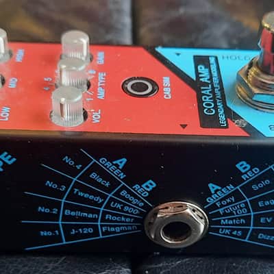 VALETON ( ヴェイルトン ) CRL-5/CORAL AMP Valeton CRL5 Legendary Coral Amp Modeler Pedal | Reverb Canada