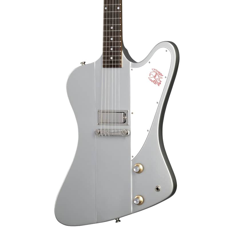 Epiphone "Inspired by Gibson Custom Shop" 1963 Firebird I w/Hard Case - Silver Mist image 1