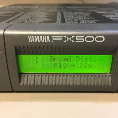 Yamaha FX500 Guitar Digital Multi Effects Processor Multi-Effects w/Adapter image 6