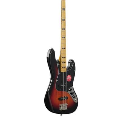 Squier Classic Vibe 70s Jazz Bass Maple Neck 3 Color Sunburst image 8