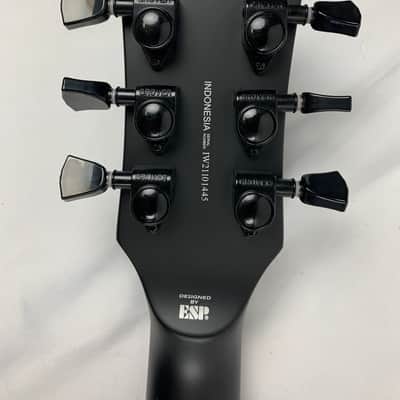 ESP LTD EC-FR Black Metal Black Satin Electric Guitar LECFRBKMBLKS B-Stock EC FR Eclipse image 10