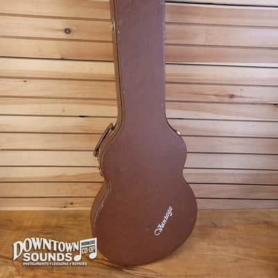 1981 Vantage VP-710B "Double P-Bass" with Vantage Hard Case - Natural, 9lbs 10oz image 12