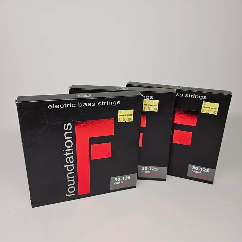 S.I.T Foundations Nickel Bass Strings 30-125 - LOT OF THREE - FN630125L image 1