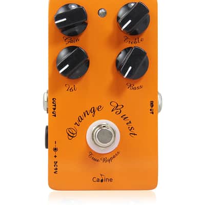 Caline CP-18 Orange Burst Overdrive Xotic BB Preamp Clone Pedal True Bypass image 3