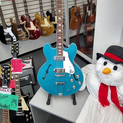 Epiphone Casino Classic Blue Worn image 1