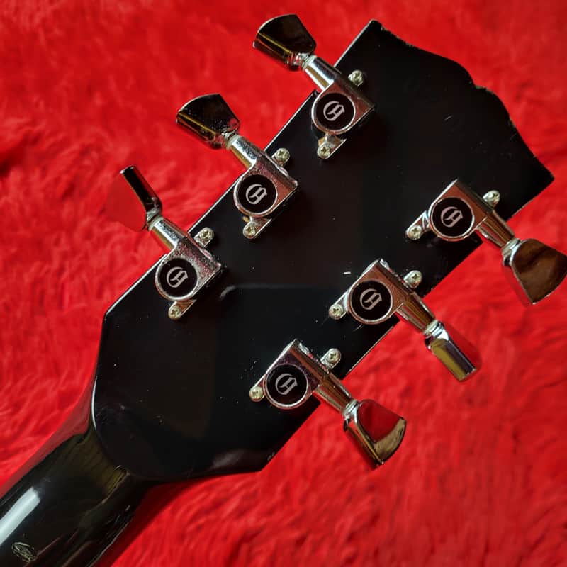 Aria Pro II LS-700 1976 - Gloss Black - Les Paul Standard - With