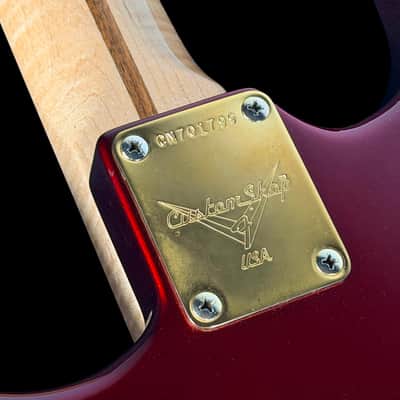 1997 Fender Stratocaster '54 Custom Shop Reissue ~ Candy Apple Red image 10