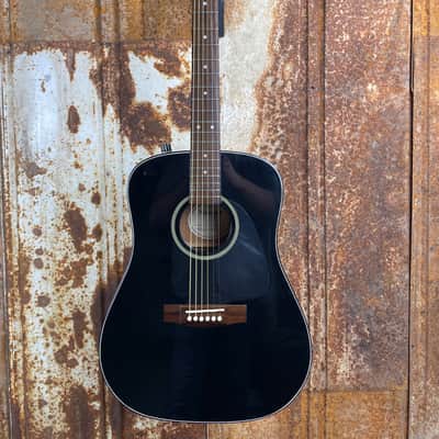 Samick SW-115 DE-BK Acoustic Electric Guitar (Used) | Reverb