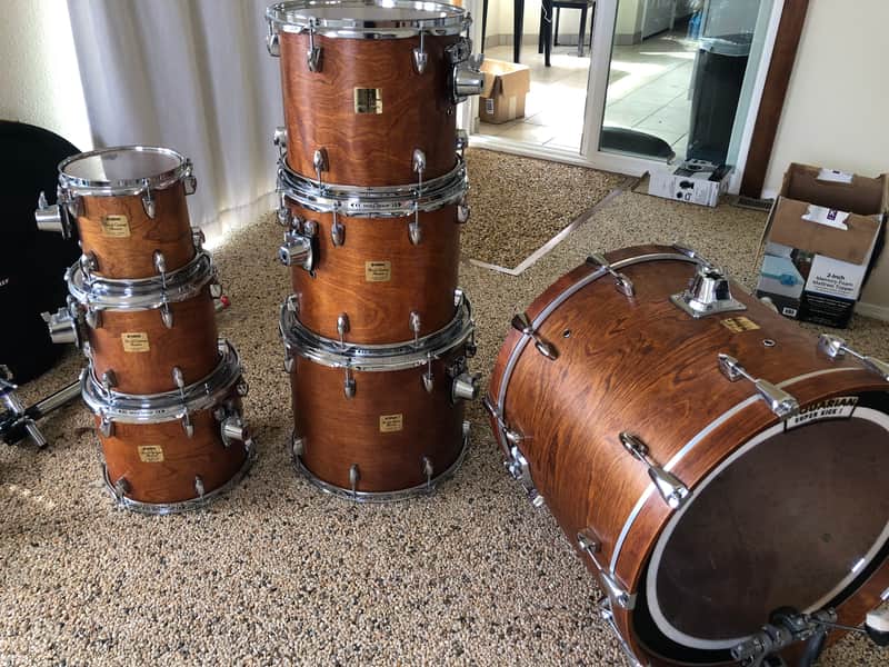 Yamaha Birch Custom Absolute Drum Set image 1