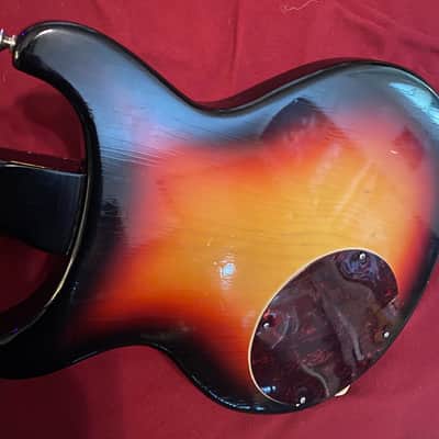 Mosrite Blues bender double cutaway prototype 1978 Sunburst image 14