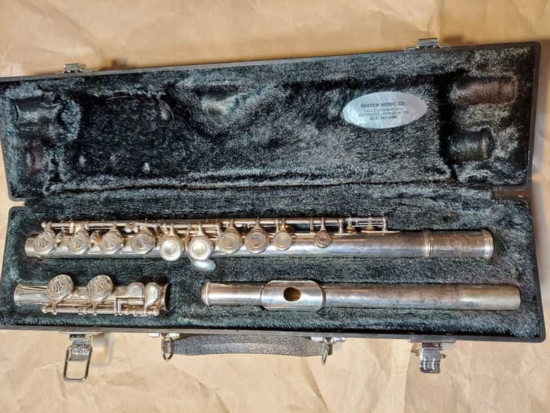 Yamaha YFL-225SII Flute, Japan, Good image 1