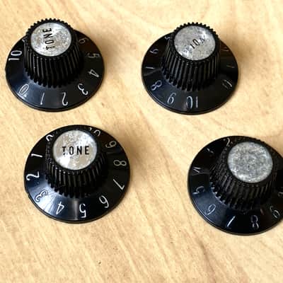 Gibson late 60‘s / early70‘s original set of Witch Hat Knobs ES, EB, Les Paul, SG image 1