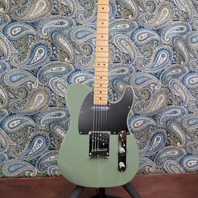 Fender Dealer Exclusive Ultra II Tele Roasted Maple Antique Olive W/Case image 2