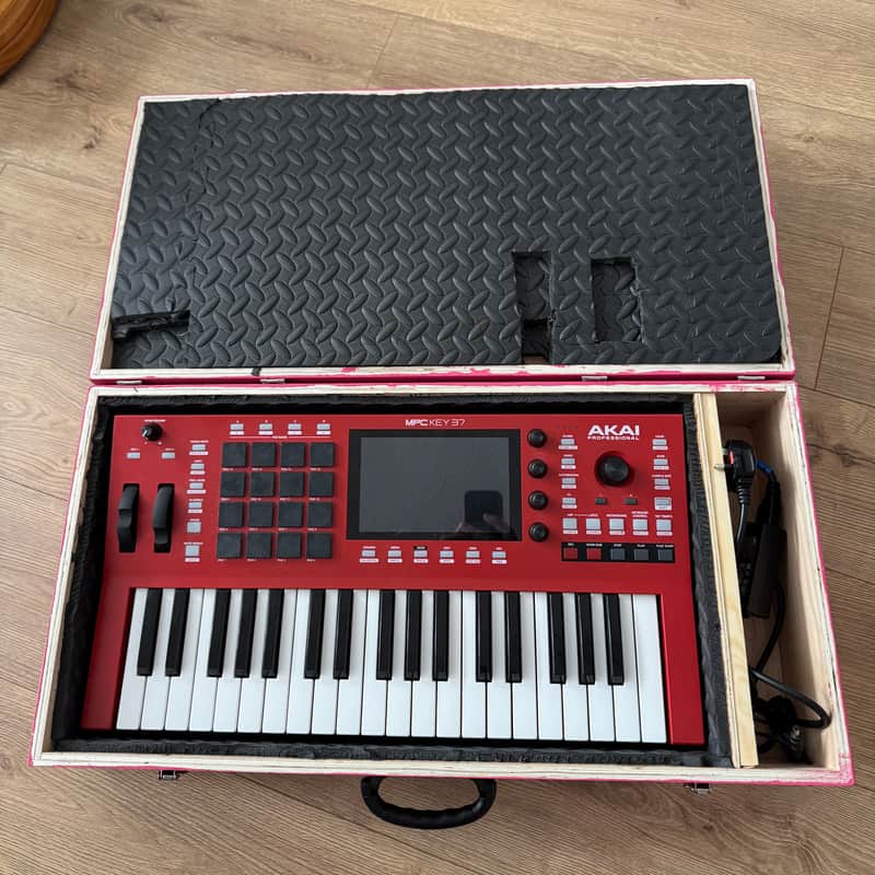 Akai MPC Key 37 Standalone Workstation Synthesizer 2024 - Present - Red image 1