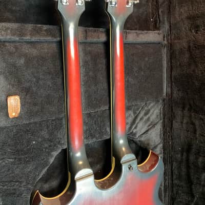 First Act Custom Shop Lola Double Neck Electric Guitar Owned by Brent Hinds of Mastodon image 5