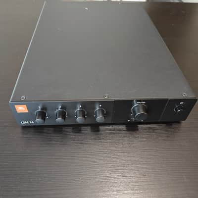 JBL CSM 14 4-Input Commercial Series Mixer 2010s - Black image 3