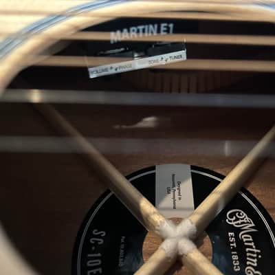 Martin SC-10E Modern 2026- Satin Natural / #3048379 image 9