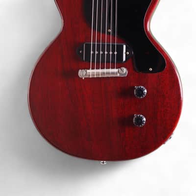 Gibson Custom 1958 Les Paul Junior Double Cut Reissue VOS Cherry Red image 3
