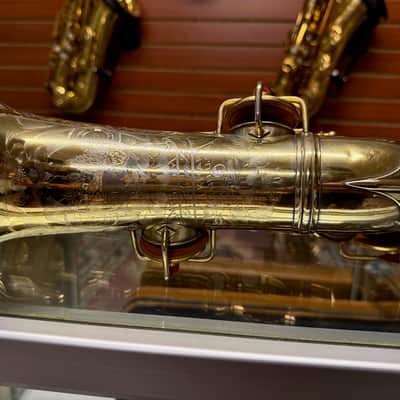 Conn Gold Plated New Wonder II Chu 213xxx Alto Saxophone RARE PORTRAIT ENGRAVING image 16