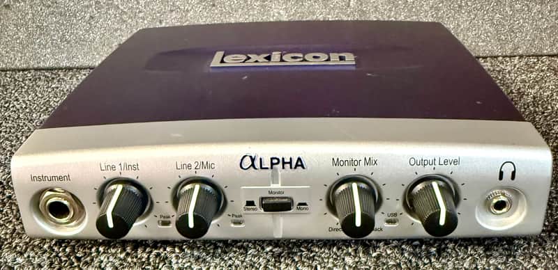 Lexicon Alpha V USB Powered Audio Interface - Pre Owned *Untested* image 1