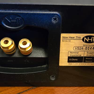 NHT VT-1.4 Floor Standing Speakers and VS-2.4 Center Channel Set, 650W Total. Tested image 19